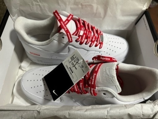NIKE AF1 シュプリーム　新品　1/28まで！