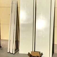 スチール棚　4段　H1790　1800×450　USED品