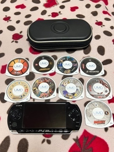 激安美品PSP-3000+ソフト9本 動作品 状態良好