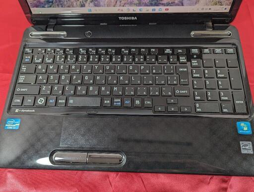 取り引き中】東芝dynabook T451/58EB corei7 Win11 メモリ8G SSD256G