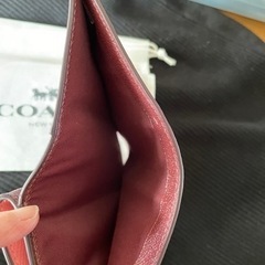 coach三つ折り財布【定価¥48900】