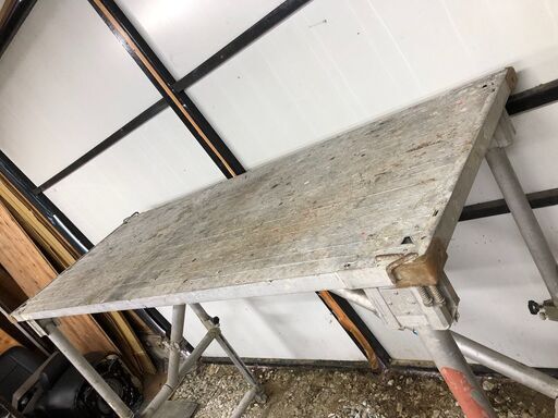 ☆彡アルミ製折り畳み式簡易足場!!!工事関係・業務用・仮設足場・軽天