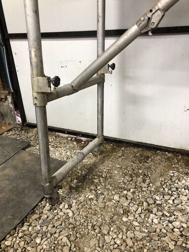 ☆彡アルミ製折り畳み式簡易足場!!!工事関係・業務用・仮設足場・軽天工事・天井工事・塗装工事・洗車台!!! ☆彡アルミ製折り畳み式簡易足場!!!工事関係・業務用・仮設足場・軽天