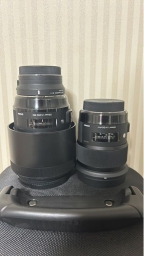 SIGMA Art 50mm/135mm /マウントアダプター/おまけレンズ