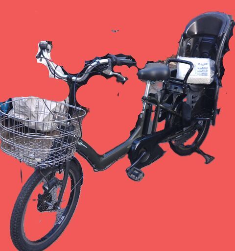 311安心の無料保証；点検サービス付きバカ良心的な中古電動自転車屋です。  土日もお子様と土足のまま、いろいろなタイプのご試乗が可能です。  ️２０インチ、チャイルドシート、３人乗り、２人乗り、１人乗り、電動アシスト自転車  バッテリーは、新品の９０％以上の性能を保持していて、コンディション良好です。  １回の充電で３０ｋｍ以上の走行が可能です。山手線を半周するくらい走行可能です。  ️オプション無料。後ろチャイルドシートをかごに変更して１人乗りに変更も可能です。  ２０イ