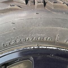 ジムニー5穴16インチアルミホイール