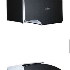 ISOVOX2 Midnight Edition アイソボックス黒　別売りのスピーカースタンド付き。引き取りにきてくれる方！ ISOVOX2 Midnight Edition アイソボックス黒 別売りのスピーカー