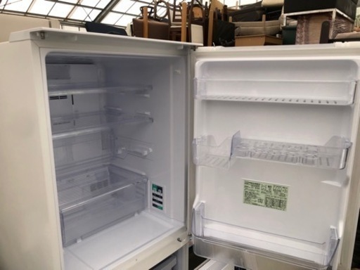 2020年製 SHARP 3ドア冷蔵庫 350L どっちもドア SJ-GW35F-W