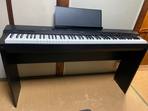 2017年製　CASIO 88鍵盤 電子ピアノ Privia PX-160BK スタンド・ペダルセット 2017年製 CASIO 88鍵盤 電子ピアノ Privia PX-160BK スタンド・ペダル