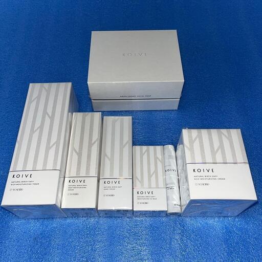 新品未開封品　KOIVEコイヴ 基礎化粧品 7点セット_b(洗顔石 化粧水 美容液 ハンドクリーム 乳液 リップバーム クリーム)