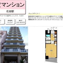 💚🏥レスキュー賃貸🏥12階建て分譲タイプマンション★2面採光・角...