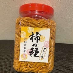 【阿部幸製菓】 柿の種ボトル大　カレー味