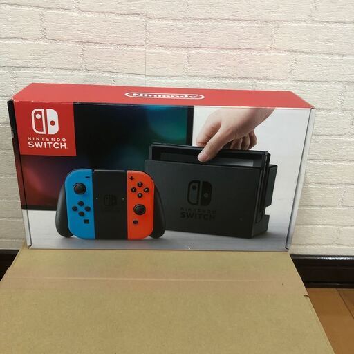 新品同様　任天堂 Nintendo Switch 本体 ネオンブルー/ネオンレッド