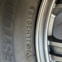 155-65-14スタッドレス、ブリヂストンブリザック、四本セット