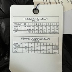 モンクレール　ダウンジャケット　XS 新品