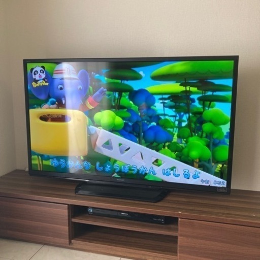 【お値下げしました】SHARP  LED AQUOS  52型　リモコン付き