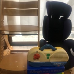 子供用椅子、ジュニアシート、ディズニー英語システム