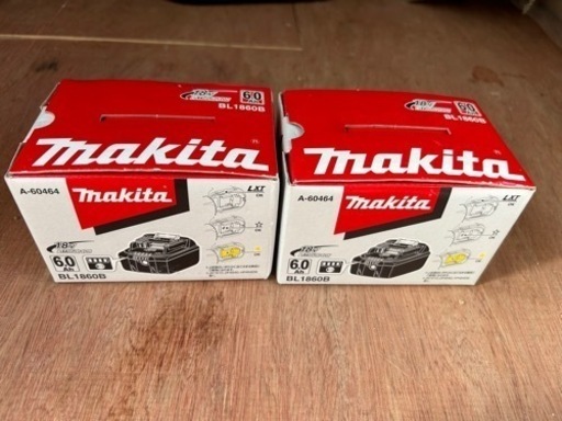 マキタバッテリー　18v   6.0Ah