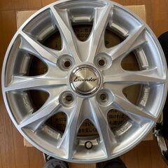 展示未使用品　１２×３.５B・ET42・４穴・PCD100　４本　早い者勝ち！！