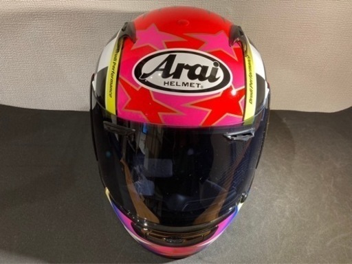 アライ ヘルメット 箱付き 美品！Arai ヘルメット シュワンツモデル 95  57.58cm