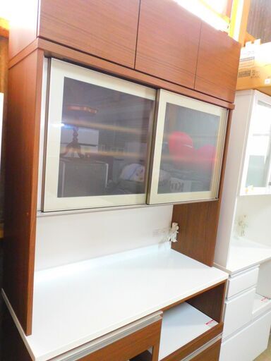 NITORI ニトリ キッチンボード リガーレ ミドルブラウン 幅120 奥行50