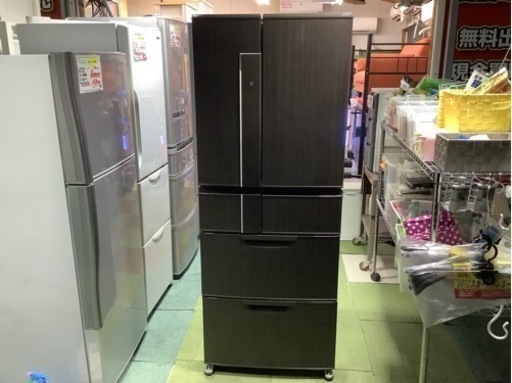 【リサイクルサービス八光】2012年製　三菱電機　MR-JX47LW-RW  冷蔵庫（470L・フレンチドア） ロータイプ ロイヤルウッド