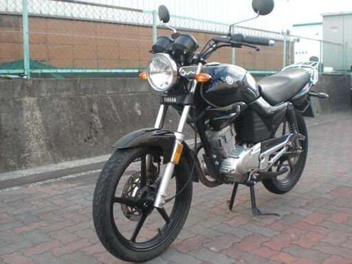 YBR125 キャブ車 ブラック プラグ新品交換済み 現状/実働車/未整備車