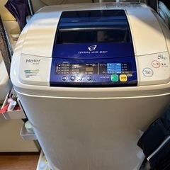 洗濯機 ハイアール JW-K50F