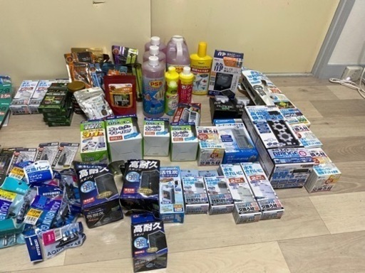 価格要相談メダカ用品、アクアリウム用品、熱帯魚用品まとめ売り！