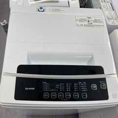 洗濯機 6kg 2021年製 アイリスオーヤマ IAW-T602E ホワイト×ブラック IRIS OHYAMA 札幌市 札幌市手稲区