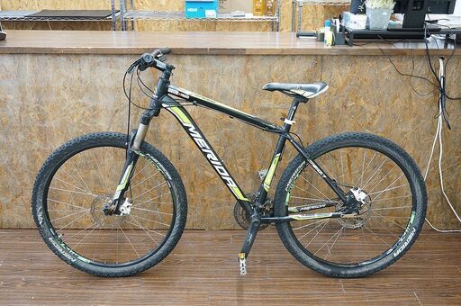 札幌市東区 現状品!! MERIDA メリダ BIG.SEVEN 40-MD マウンテンバイク 650×52B（27.5×210） 47cm シルクブラック EK09 自転車