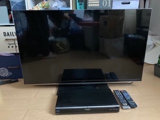 最終値下げ⭐️東芝 47インチ液晶テレビ REGZA 47Z7 47インチ+Panasonic Blu-rayレコーダーDIGA DMR-BW770 2.5TBのHDD付き⭐️