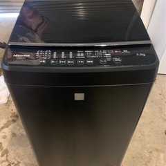 ハイセンス5.5キロ洗濯機　HW-G55E7KK