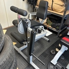 レッグエクス＆カールベンチ/レッグエクステンション レッグカール トレーニング器具 トレーニングマシン 大型マシン