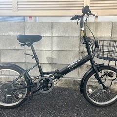 20インチ折りたたみ自転車　美品　変速オートライト付き