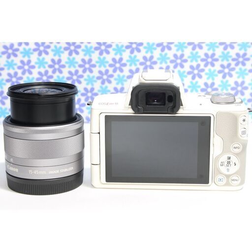 Wi-Fi \u0026Bluetooth搭載★Canon EOS kiss M★極美品★