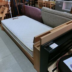 フランスベッド ベッドフレーム ネクストランディ ニトリ マットレス付き 【モノ市場東海店】141