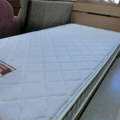 フランスベッド ベッドフレーム ネクストランディ ニトリ マットレス付き 【モノ市場東海店】141