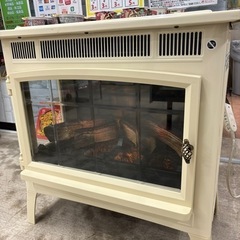 🔥オシャレ🔥QVCジャパン 暖炉型電気ファンヒーター パワーヒー...