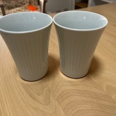 コップ 2つ 陶器