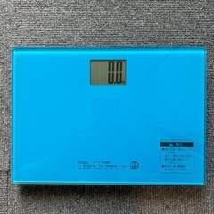 ガラス板デジタル体重計