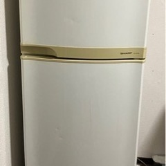 シャープ ノンフロン冷凍冷蔵庫225L　SJ-23TM-W