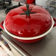 【取引者決定】トマトが可愛いホーロー鍋