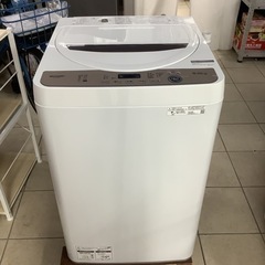 SHARP シャープ 洗濯機 6㎏ ES-GE6F 2022年製