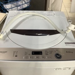 SHARP シャープ 洗濯機 6㎏ ES-GE6F 2022年製