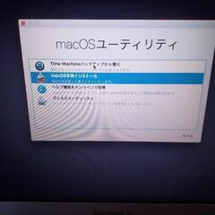 MacBookAir a1370(初代モデル)のosのインストー...