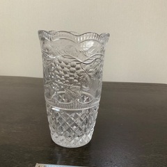 (中古)ガラス製花瓶