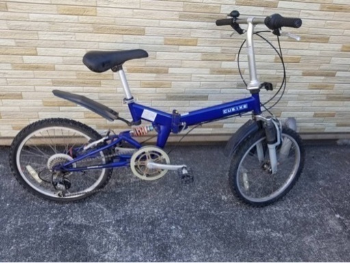 中古自転車 6段変速 20インチ 折り畳み ライトなし 軽整備済み 防犯登録対応 町田市 相模原市 MM102