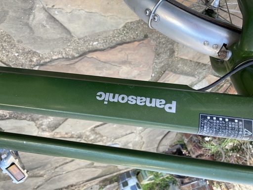 Panasonic LALAA5 カーキ　前後タイヤ新品　新基準　電動アシスト自転車 Panasonic 電動アシスト自転車 新品タイヤおつけします Panasonic