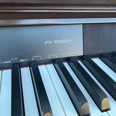 引取限定】 動作確認済み 美品 CASIO 電子ピアノ privia PX-1500GP 